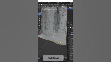 Make a Realistic Grass in blender || Blender Tutorials || #blenderinhindi #viralshorts  #blender