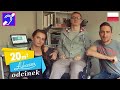 Anna Sajecka i Artur Wachowicz w 20m2 Łukasza - internetowy talk-show, odcinek 139