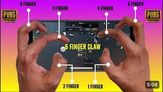 6 finger claw bgmi control code 2024🔥