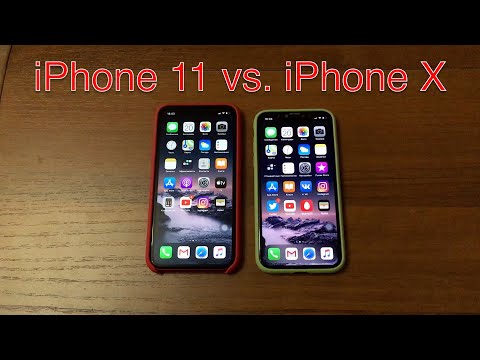 iPhone 11 и iPhone X .Сравнение.