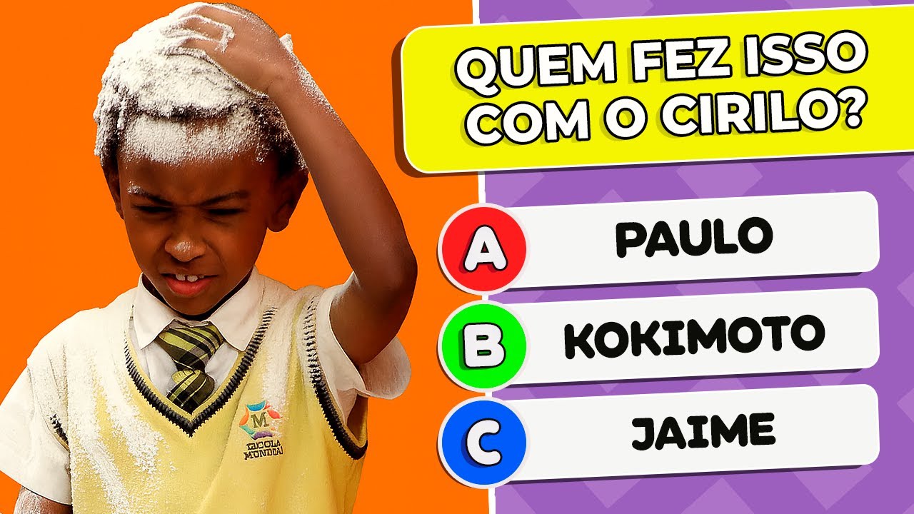 📚 QUIZ SOBRE O 1º CAPÍTULO DA NOVELA CARROSSEL 🧠✨ | Pai do Quiz