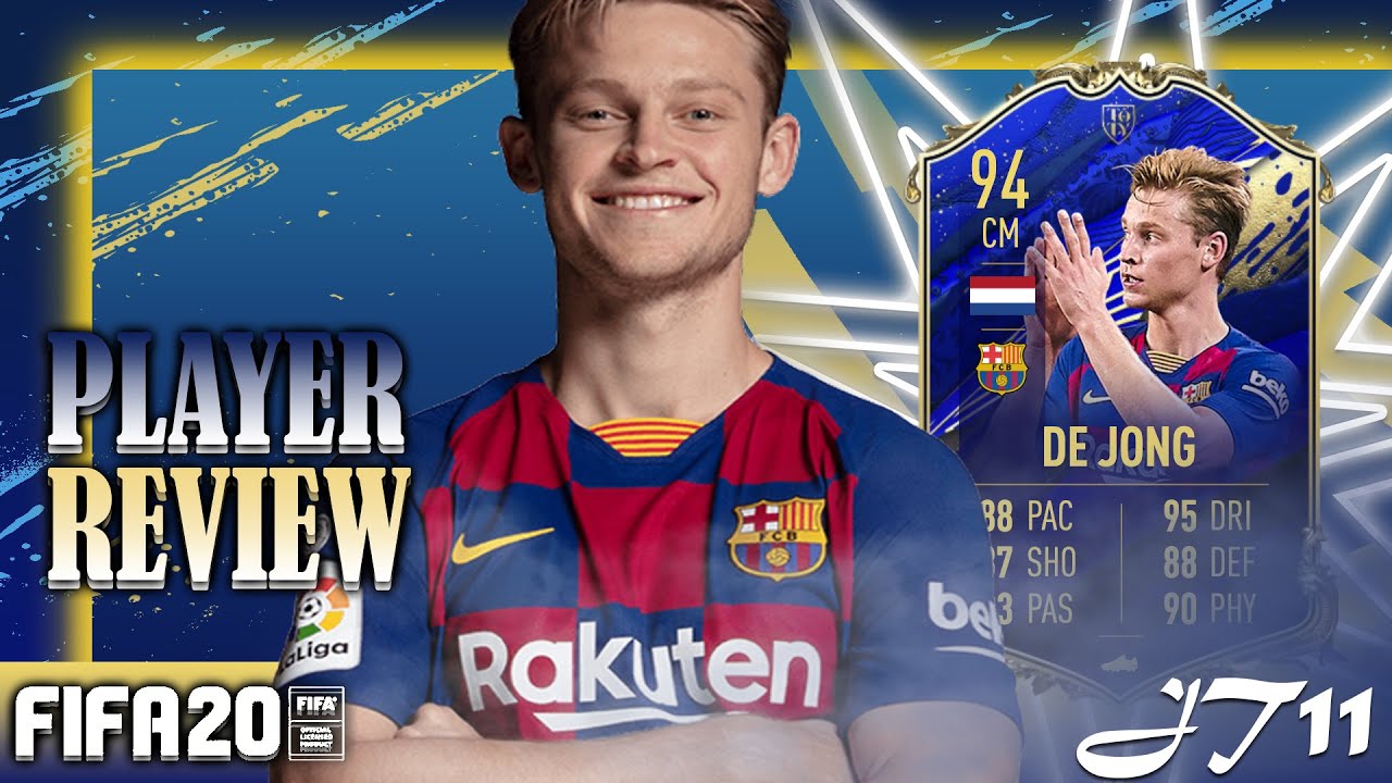 Resultat d'imatges de de jong fifa 20 94