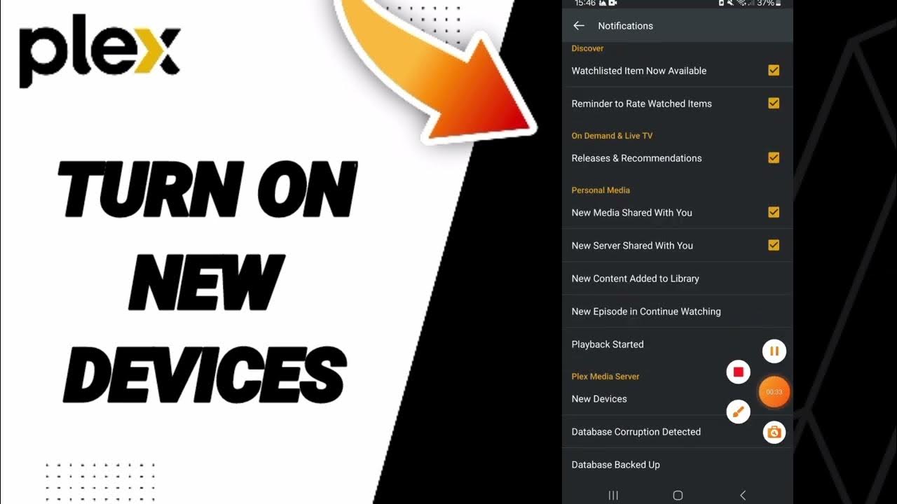 How To Turn On New Devices On Plex App YouTube