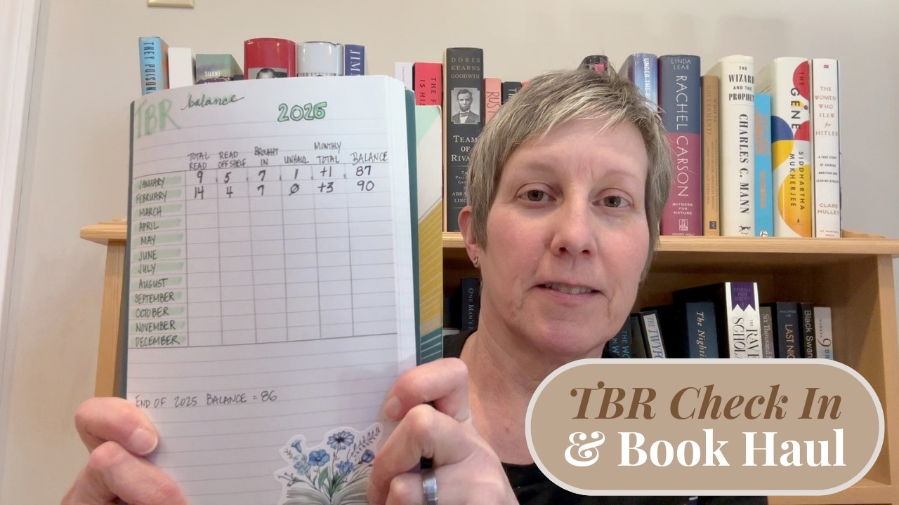 Регистрация и покупка книг для чтения (TBR Check In and Book Haul).