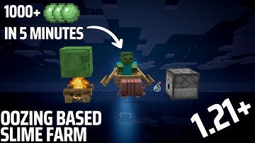 Oozing Slime Farm Tutorial | Minecraft 1.21