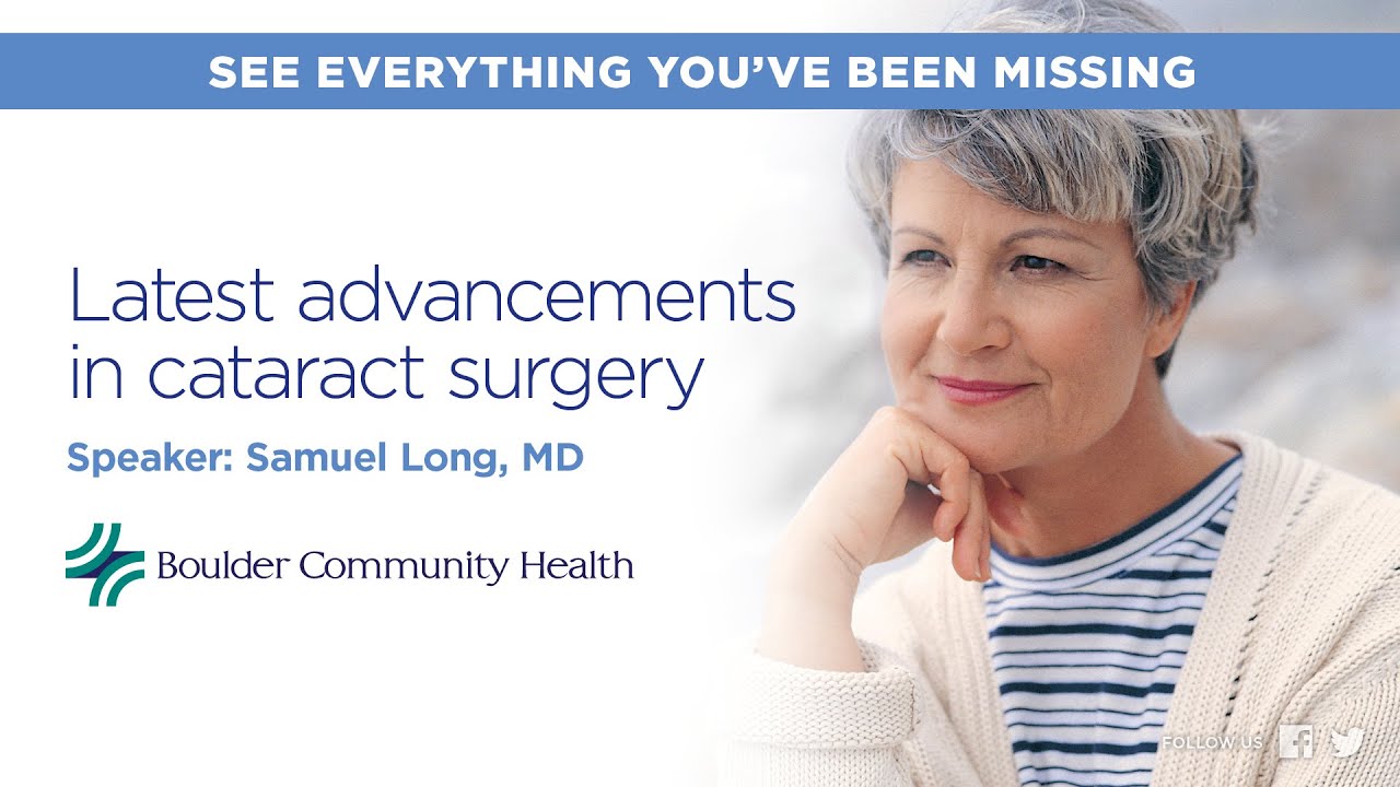 Latest advancements in cataract surgery | BCH Lecture - Jul-23 - YouTube