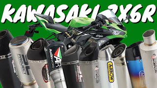 เสียงท่อ Kawasaki zx6r (exhaust sound)