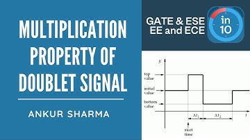 Multiplication Property of Doublet Signal I GATE/ESE | Signals & System by Ankur Sharma Sir