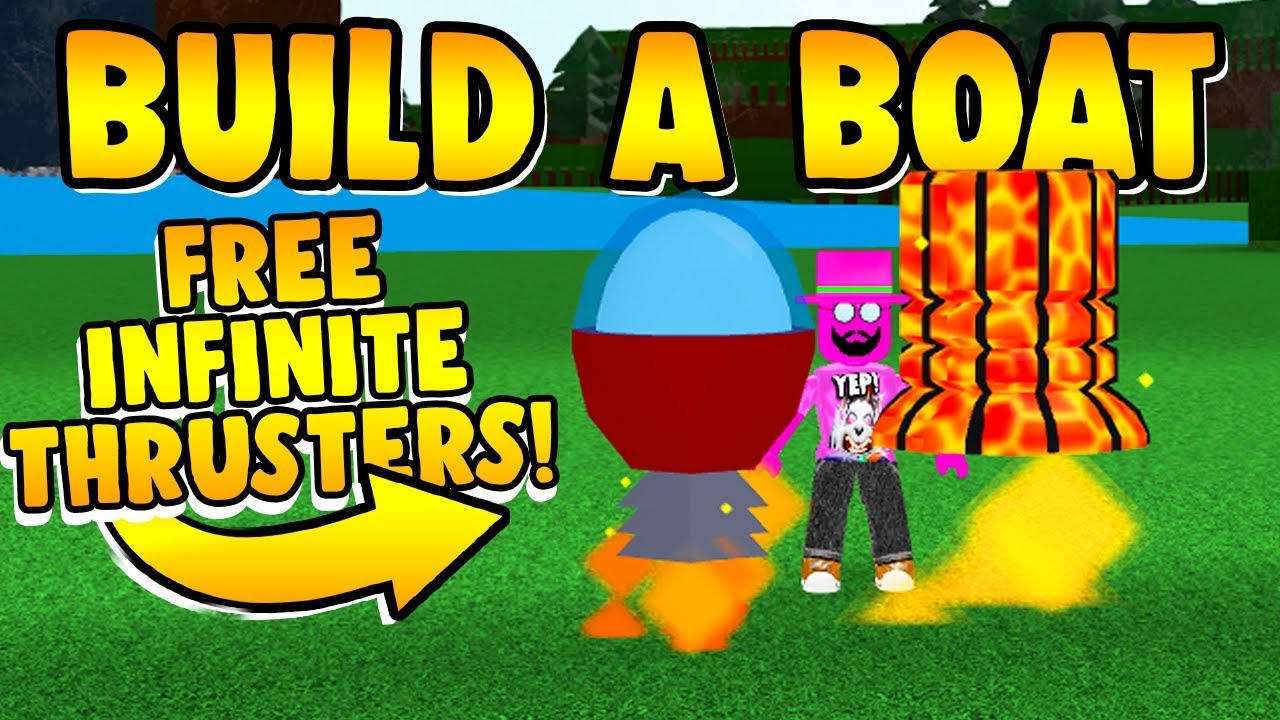 Build a Boat GET FREE INFINITE THRUSTERS NOW!!!