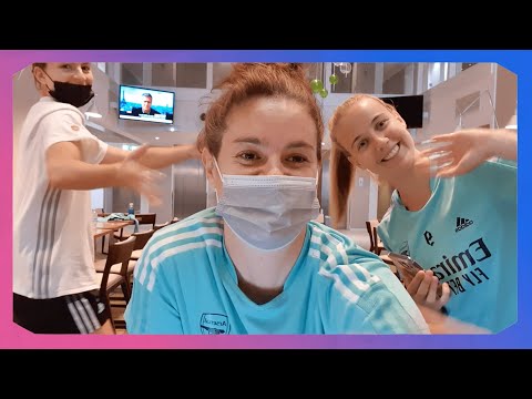 VLOG | We're back at UWCL ft. Arsenal & Bayern | Beth Mead & Sarah Zadrazil
