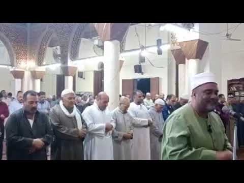 الشيخ رشدى حموده صلاة التراويح من مسجد العارف بالله سيدى طلحه التلمسانى