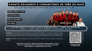 Evento Solidário e Comunitário de Três de Maio