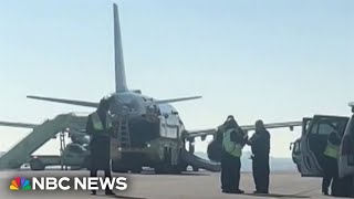 Flames erupt from wing of United Airlines flight before takeoff