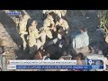 Video: Migrants damage border fence, get arrested