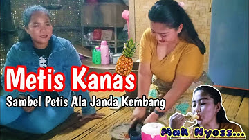 TERPESONA Liat Neng Anggun Ngulek Sambel #janda #vloggadis