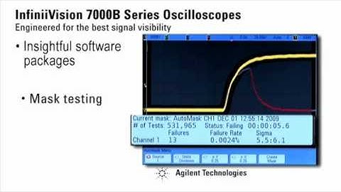 Agilent Technologies 7000 Series Oscilloscope Demo