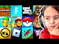 KLEINER JUNGE bewertet 100 SPIELE! 😱 (Brawl Stars, Minecraft, GTA...)