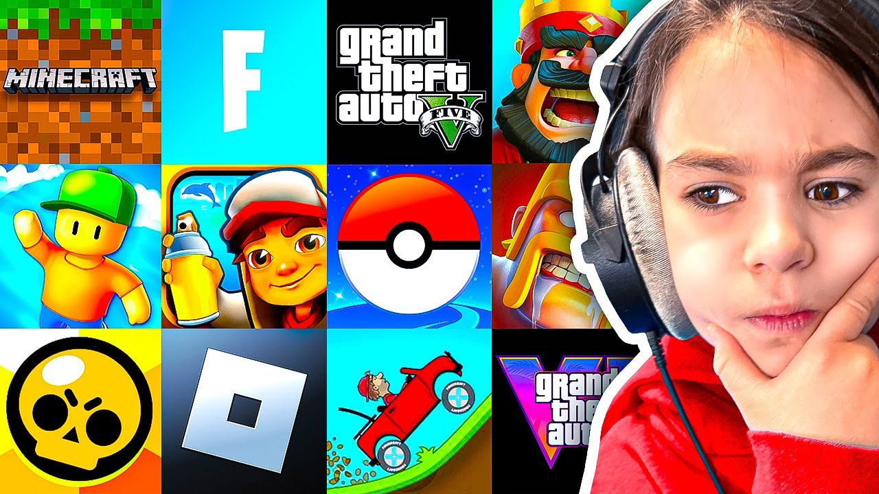 KLEINER JUNGE bewertet 100 SPIELE! 😱 (Brawl Stars, Minecraft, GTA...)