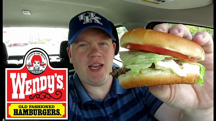 Reed Reviews Wendy's Swiss Junior Bacon Cheeseburger