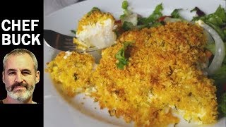 Best Baked Fish Recipe -- Cod with Creamy Tartar Sauce
