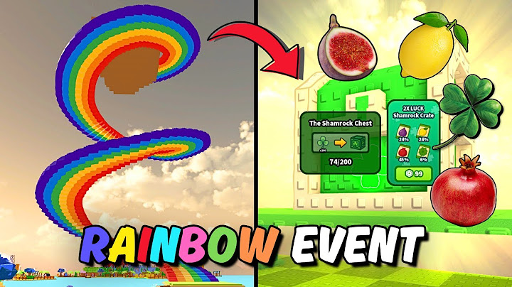 Rainbow Event Build An Island Roblox. New Seeds and Clover Chest.