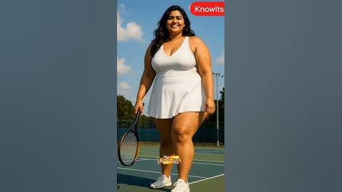 Confidence Looks Like THIS! 🎾🔥 #BodyPositive #TennisQueen #shorts