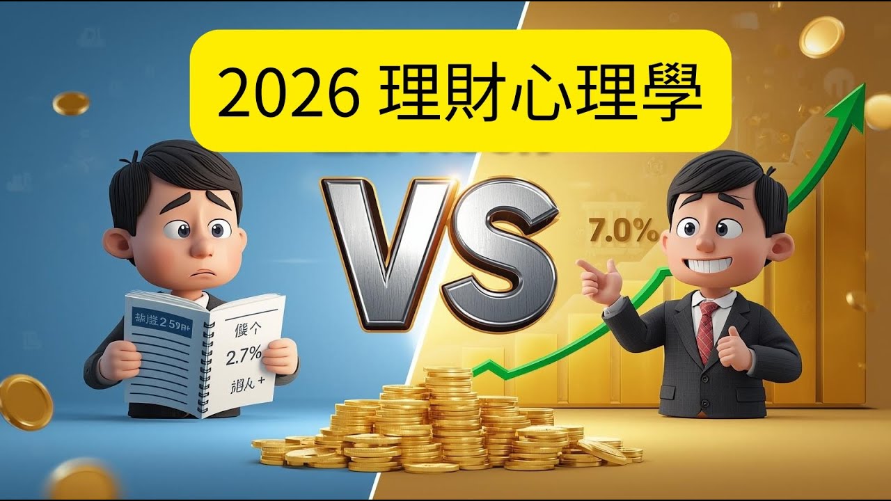 【2026理財心理學】點解存款會令你變窮 | 資產配置建議 | 投資新手教學 | 點樣克服投資心理陷阱 #理財分享 #港股 #定存 #定期存款 ...