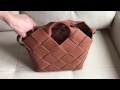 LOEWE Woven Basket Bag Tan Unboxing