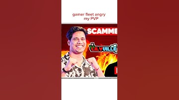 gamer fleet angry my PVP #minecraft #shorts #mcfleet