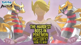 How To Beat Volo  Pokemon Legends Arceus Final Boss Guide  The Hardest Fight In Pokemon History?