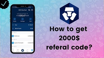 How to recieve 25$ - 2000$ with referal code on Crypto.com? - Crypto.Com Tips