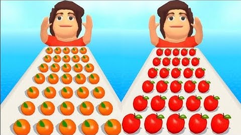 Pancake Run - All Levels Gameplay ANDROID,ios (6-7)