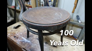 Antique Thonet No. 14 Chair Restoration and Refinish