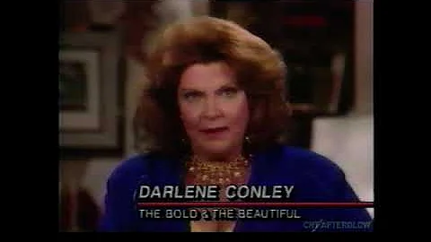 1991 Darlene Conley (The Bold & The Beautiful) AID...