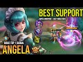 ANGELA BEST SUPPORT 2025 BUILD TOP 1 GLOBAL ANGELA GAMEPLAY MOBILE LEGENDS