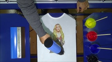 Hướng Dẫn In Lụa Trên Vải | Cách In Hình Lên Áo Thun, Áo Lớp, Áo Đồng Phục