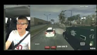 Singing guy car crash but in GTA SA Android