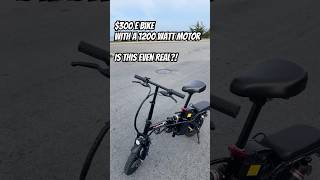 $300 1200W E-Bike… This Is Actually Crazy! Specially in California!