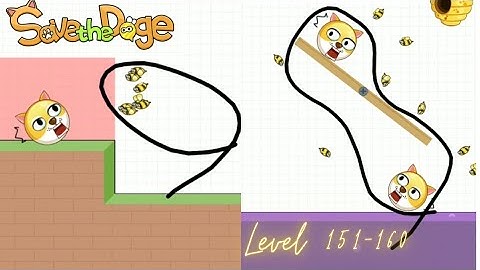 Level 151 - 160. Save the Doge game. #savethedogegame