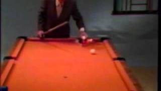Willie Mosconi-Sighting the ball.