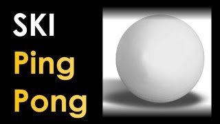 Skiing 2009 In Rußbach New Trend - Ski Ping Pong