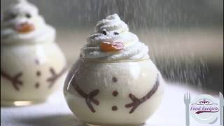 Snowman Eggnog - Receta Simple Easy Ice Cream