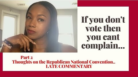 If you don’t vote you can’t complain #vote