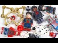 Lego spiderman across the spiderverse  miles morales  spidergwen  unofficial lego minifigures