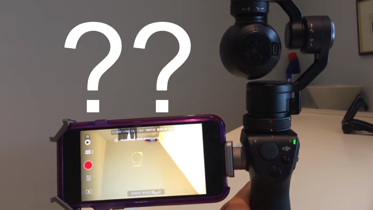 How to connect your phone to dji osmo wifi - YouTube