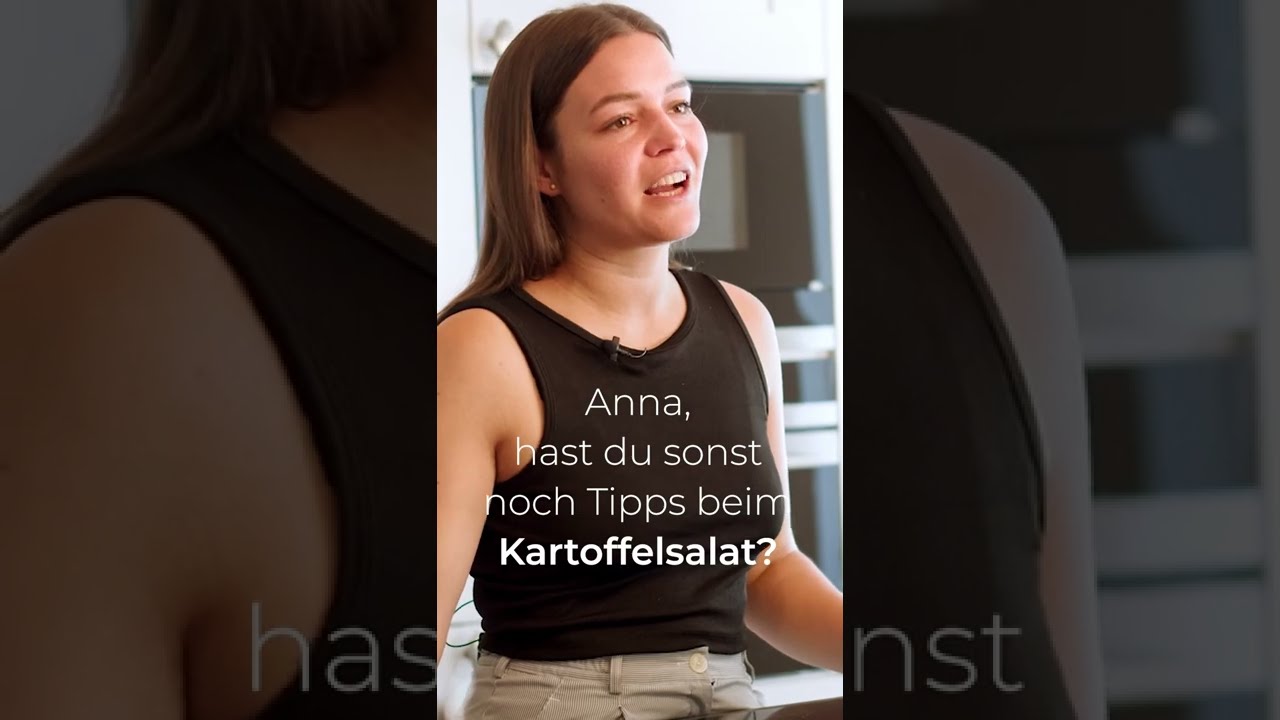 Tipps für den bayerischen Kartoffelsalat #shorts #kartoffelsalat - YouTube
