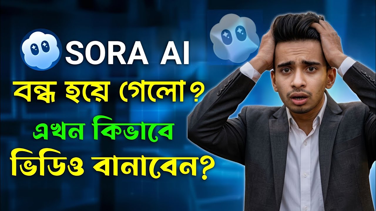 Sora Video Problem Sora 2 বন্ধ হয়ে গেলো | Sora Ai Video Generation Problem | Ai Video ...