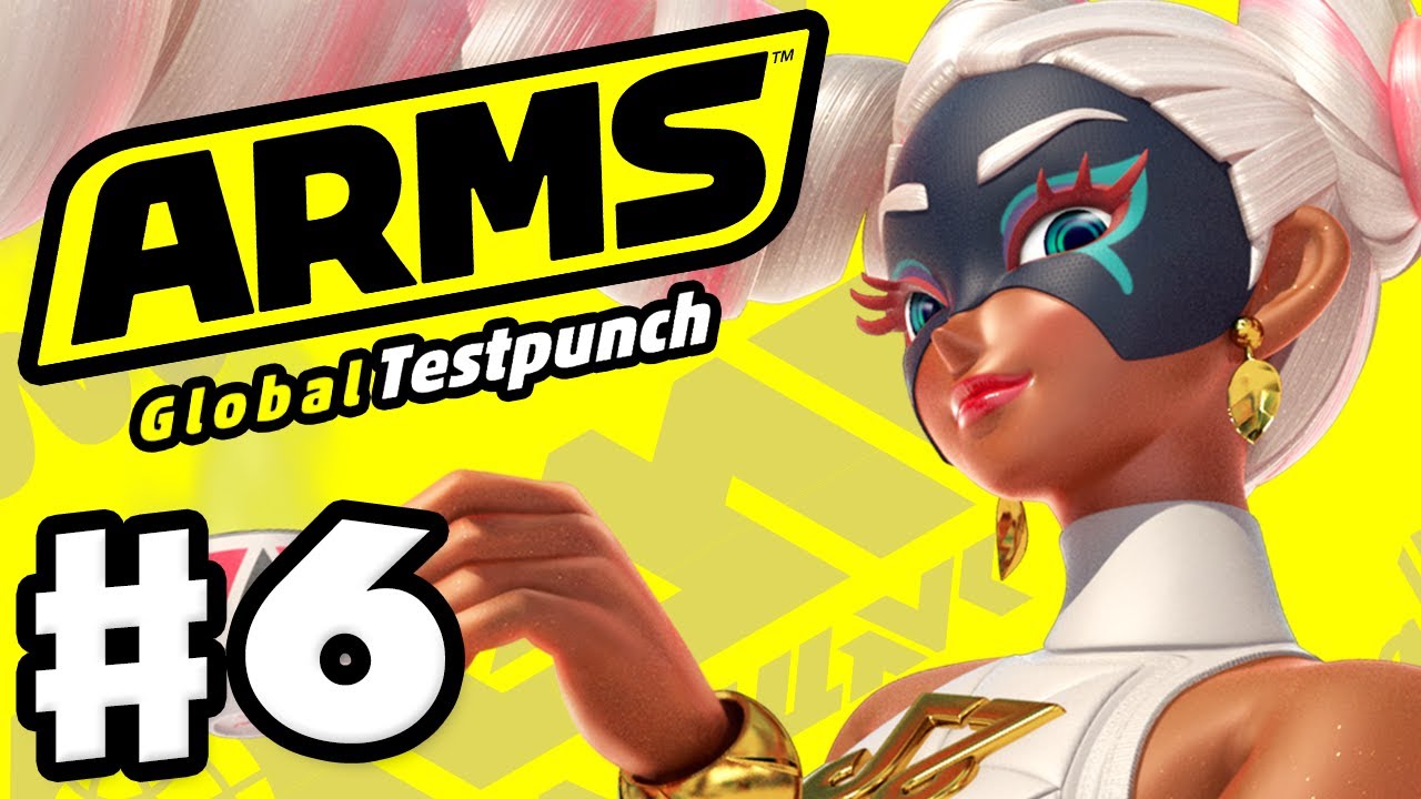 ARMS Global Testpunch Gameplay Part 6 - Twintelle! (Nintendo Switch ...