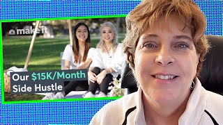 Bringing In $15K A Month Throwing Luxury Picnics | On The Side REACTION