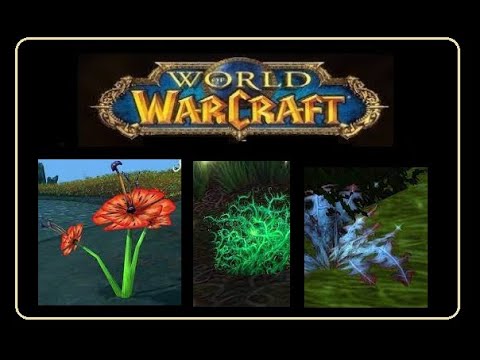 WORLD OF WARCRAFT - CUENCA DE SOLAZAR Lirio atigrado, lengua de viboris, ortiga mortal, saronita